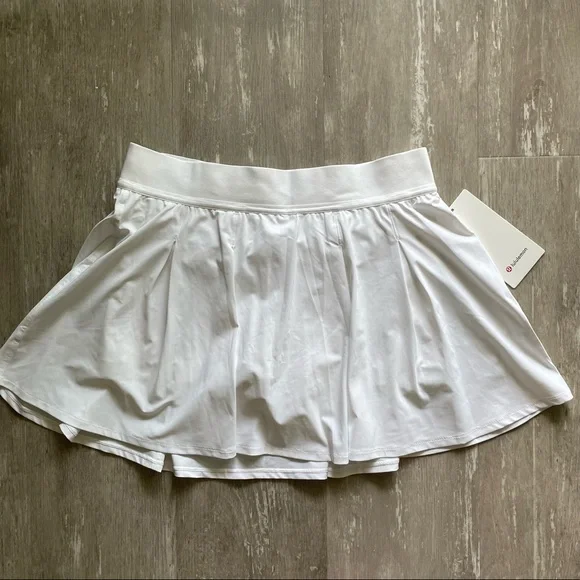 Lululemon Tennis Time High-Rise Skirt - White - Picture 2 of 10